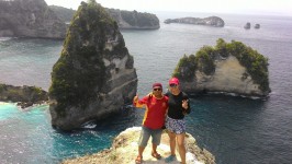 Nusa Penida Tour - Hiking To The East - Top of Atuh Beach